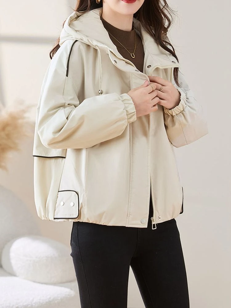 

2025 Winter Trendy Women's Parka Jacket Korean Style Thickened Coat Loose Fit for Casual Outdoor Activities