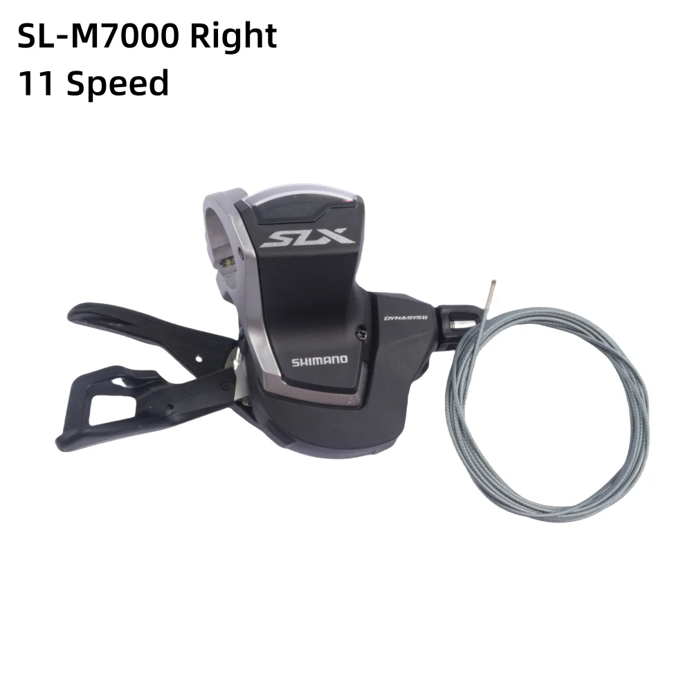 SHIMANO SLX M7000 Series SL-M7000 Shifter RAPIDFIRE PLUS SL-M7000 Left 2/3 Speed SL-M7000 Right 11 Speed With Clamp Finger Dial