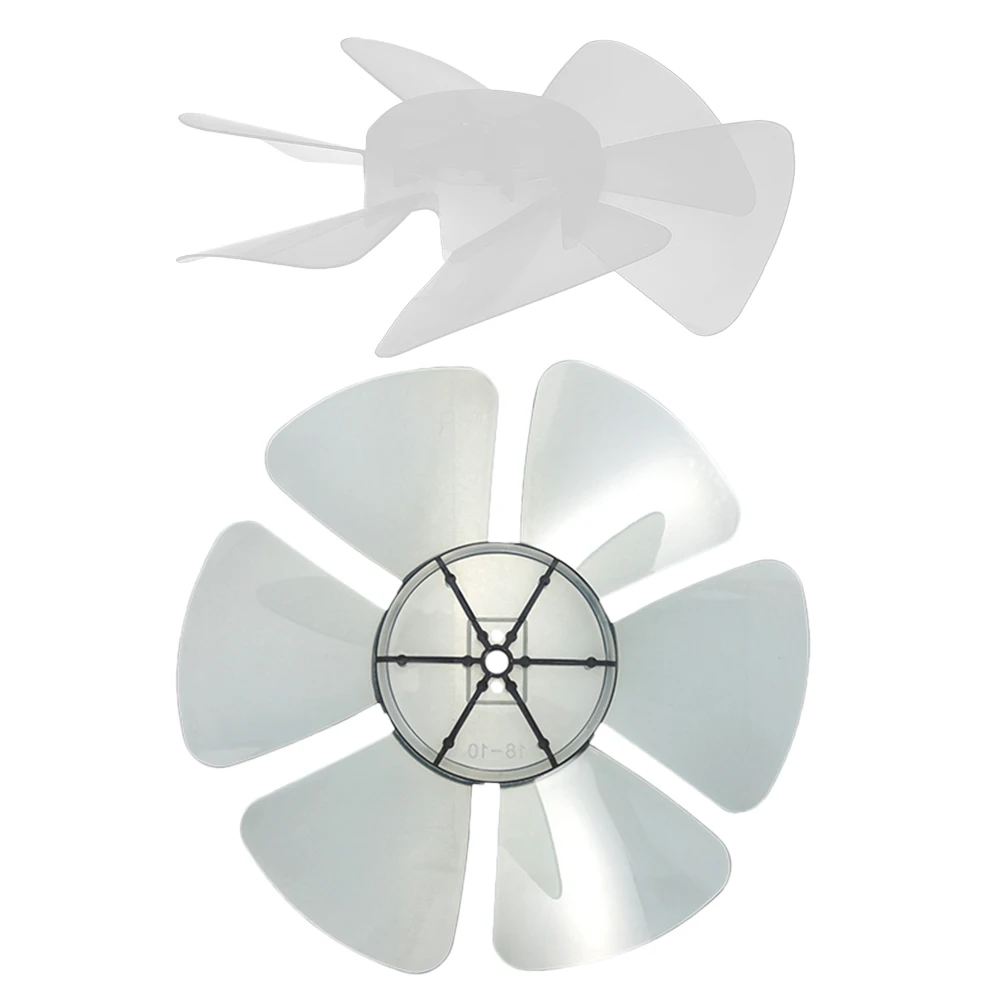 

2pcs Electric Blade 10 Inch White Black Replacement for Standing Small Fan Blades Table Wall Fans