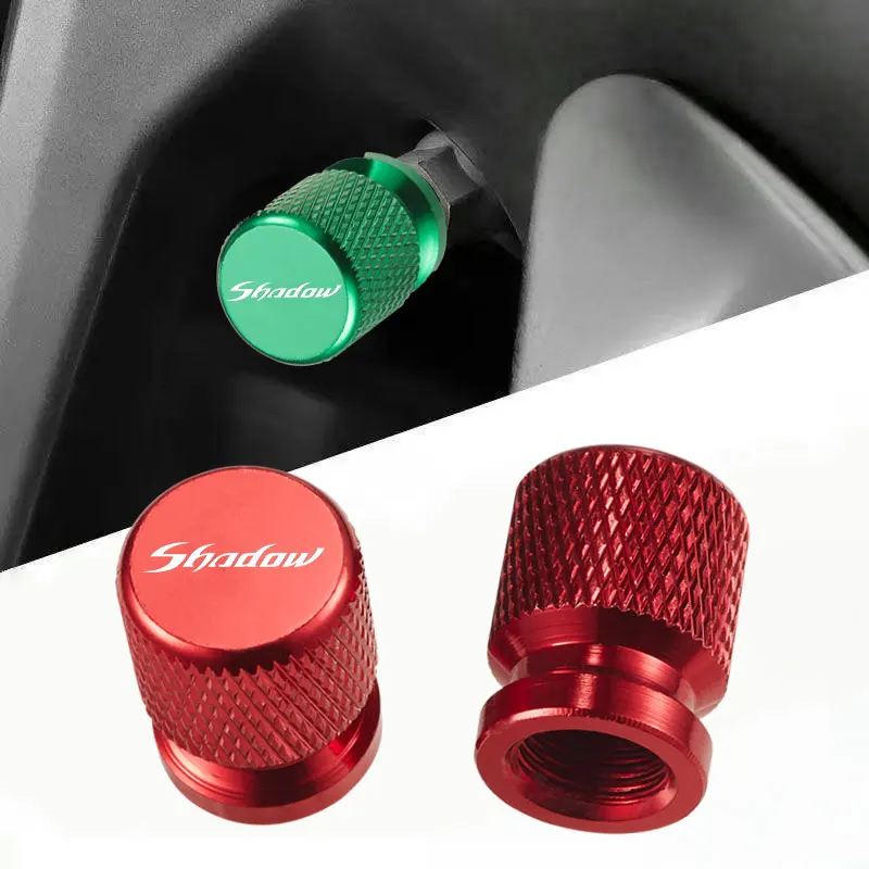 For Honda Shadow VT 400 600 750 1100 1300 VT400 VT600 VT750 VLX600 Accessories Motorcycle Tire Air Valve Caps Wheel Stem Covers
