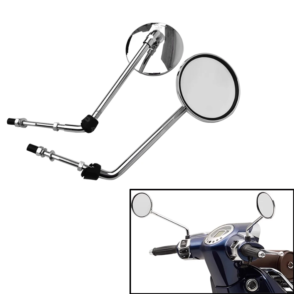 Motorcycle Rearview Mirrors Left Right Side Rear View Mirror For Django QP150T-C Side Mirrors