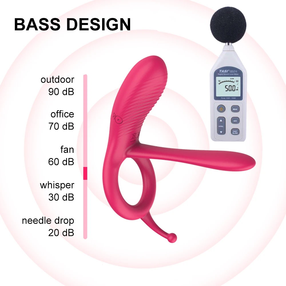 Long Tongue Penis Cock Ring Vibrator Powerful Penis Sleeve Sucking Stimulator G-spot Female Nipple Clitoral Massager Sex Toy view 6