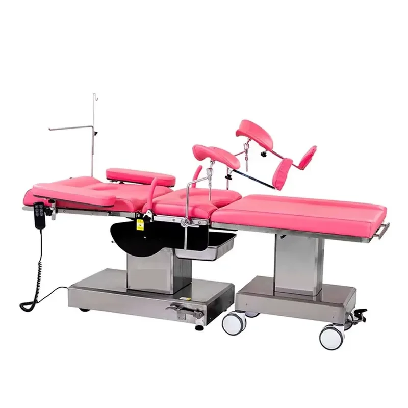 for Hydraulic Obstetric Delivery Bed Medical Gynecology Examination Table Hospital Birthing Chair for  and Delivery