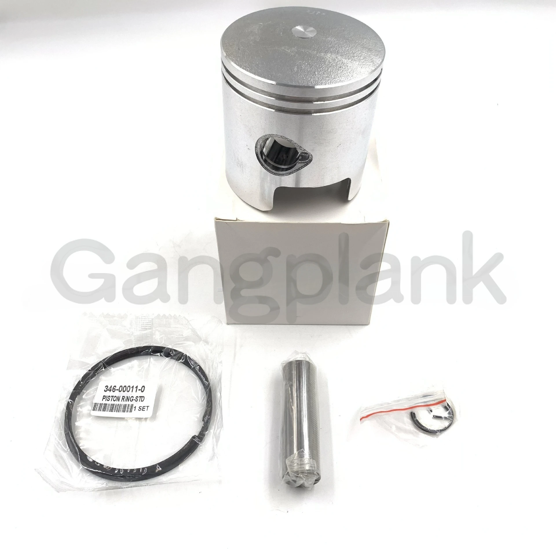 Piston Kit for Mercury Tohatsu 25/30hp Outboard Motor Piston Ring 346-00001-0