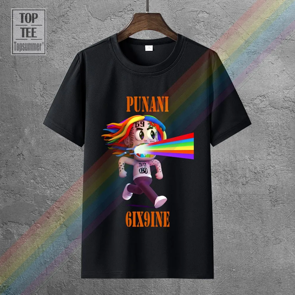 6Ix9Ine Tshirt Punani T-Shirt Gothic Emo T-Shirts Punk Hippie Branded Sweatshirts Harajuku Tshirt Goth Retro Tee Shirt