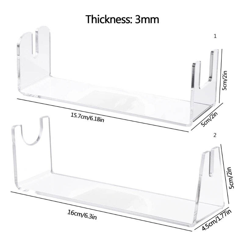 Acrylic Display Stand Knives Holder Cutter Display Holder Collection Rack Holder Dropship