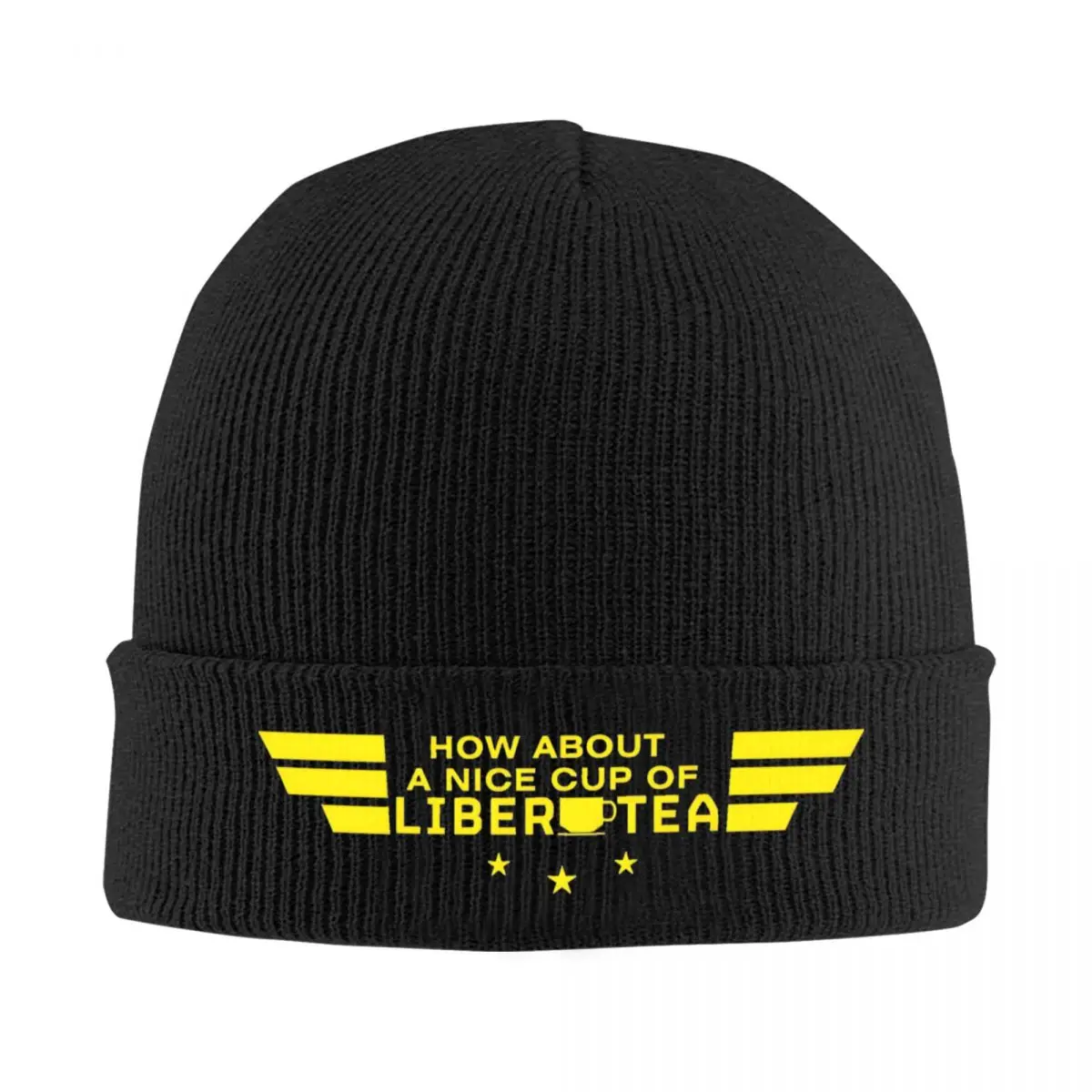 Liber Tea Helldivers Hats Autumn Winter Beanies Fashion Video Shooter Game Caps Female Male Acrylic Knitted Hat