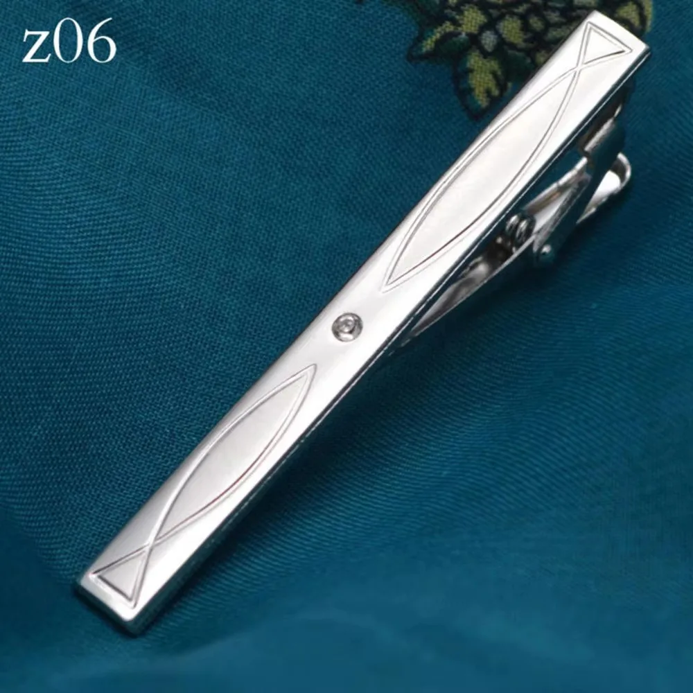 1Pcs New Metal Tie Clip Simple Iron Men Necktie Bar Clasp Silver Male Shirts Tie Pin For Wedding Gentleman