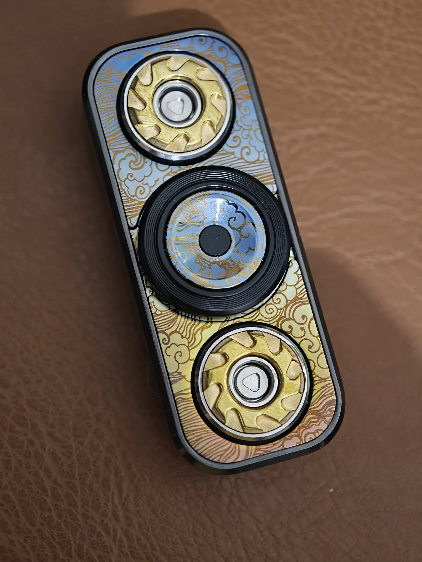Used EDC Good Bean EDC Subwoofer Gyro, Zirconium Alloy Body, Auspicious Cloud Patch 50off