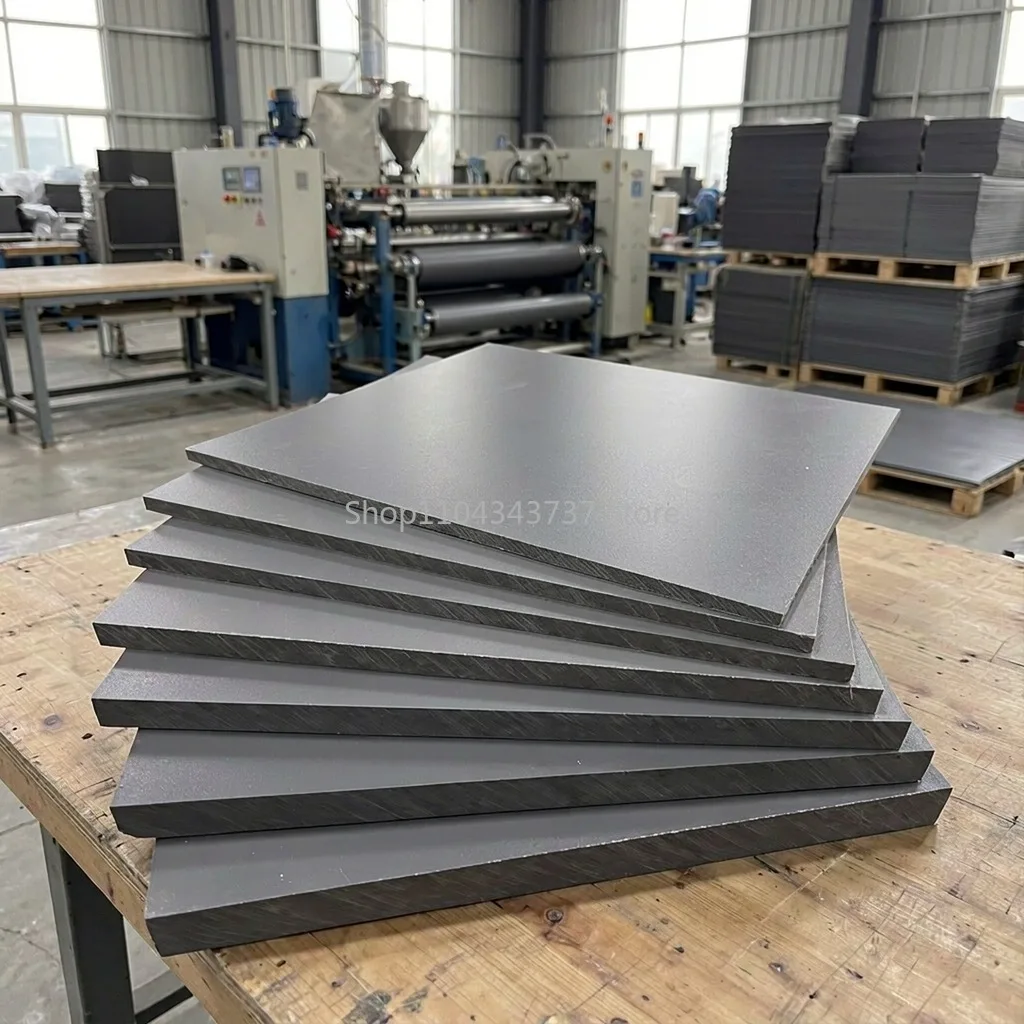 1PCS Gray PVC Board 3-20mm Thick Rigid Plastic Hard Sheet Panel DIY Model Craft Material 100x200 200x300 300x400mm Many Sizes