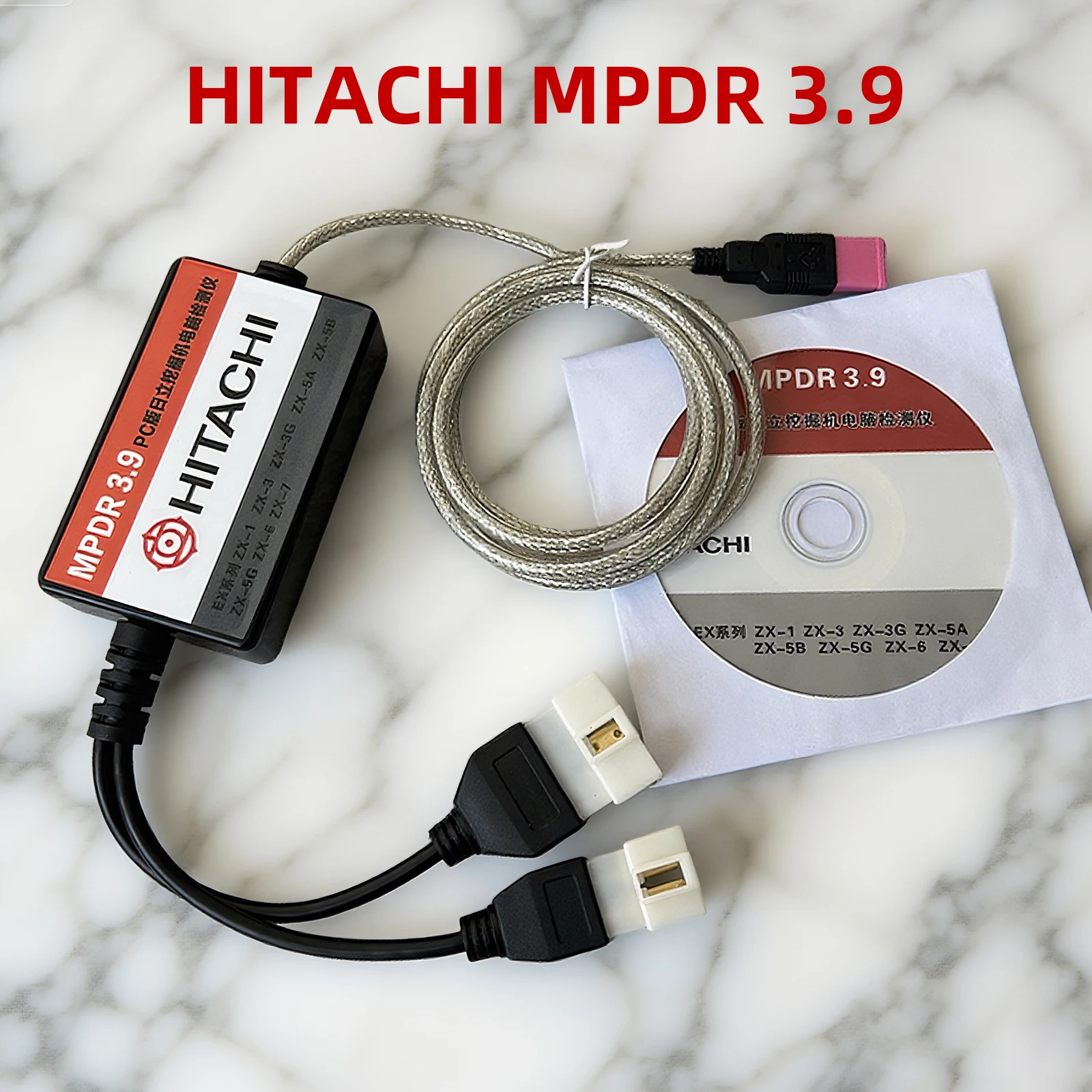 

MPDR 3.9 for Hitachi Diagnostic Scanner Tool Truck Excavator Wheel Loader Crawler Carrier for Hitachi ZX-1 ZX-3 ZX-3G ZX-5