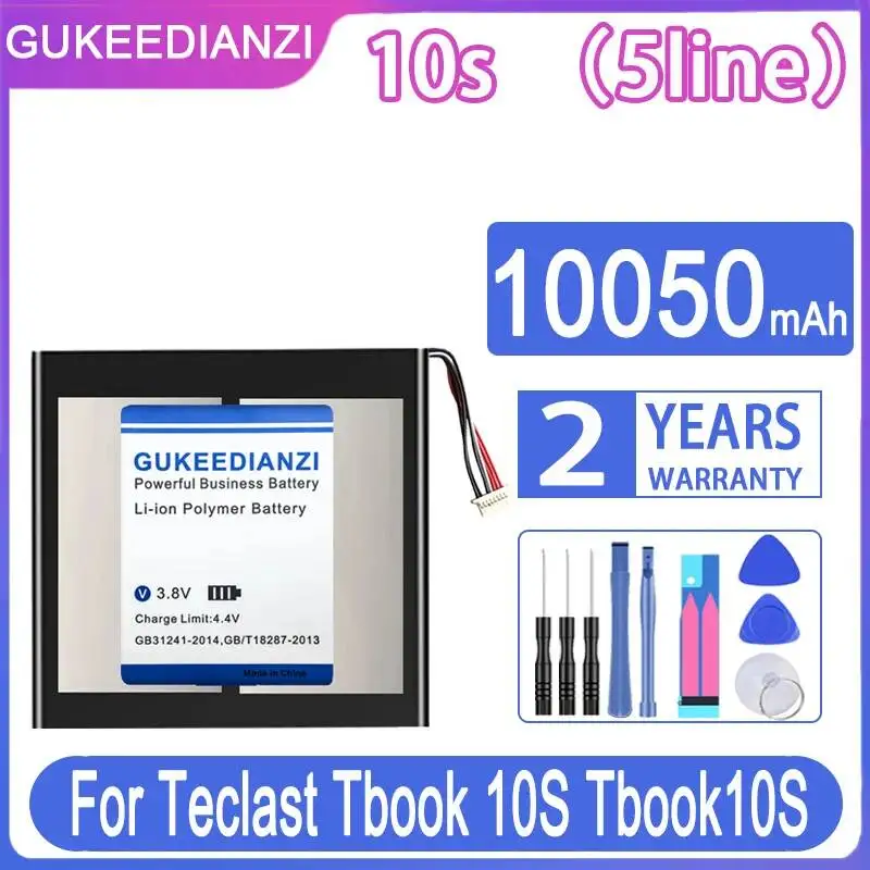 

Высокоэффективная батарея для планшета Teclast Tbook 10S 5line емкостью 10050 мАч