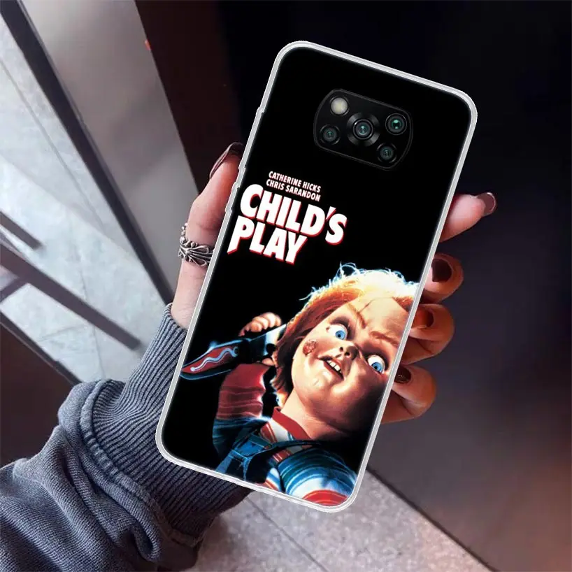 Chucky Child's Play Phone Case For Xiaomi Mi 12T 11T 10T 9T 12X 11i 12 11 10 9 8 Lite 13 5X 6X A1 A2 A3 CC9 Shell Print Fundas