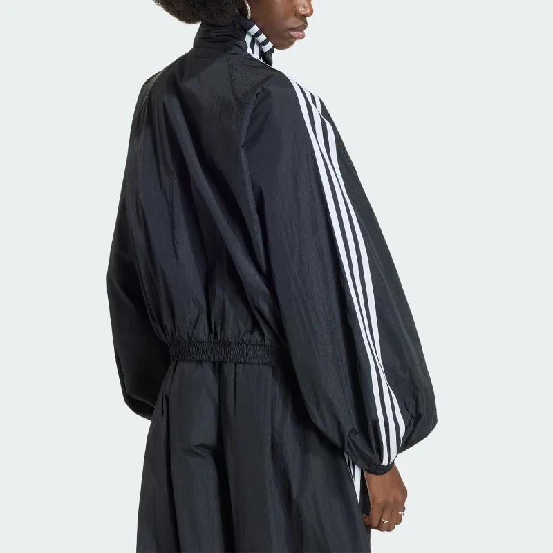 Adidas Clover Women's Funnel Collar Sports Loose Jacket KY5045