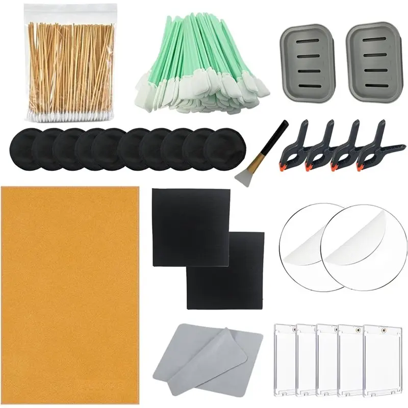 

Flatten Lifted Edges Trading Card Flattening Kit For Sports For Cards, Cleaning Care Tool Accessories Supplies