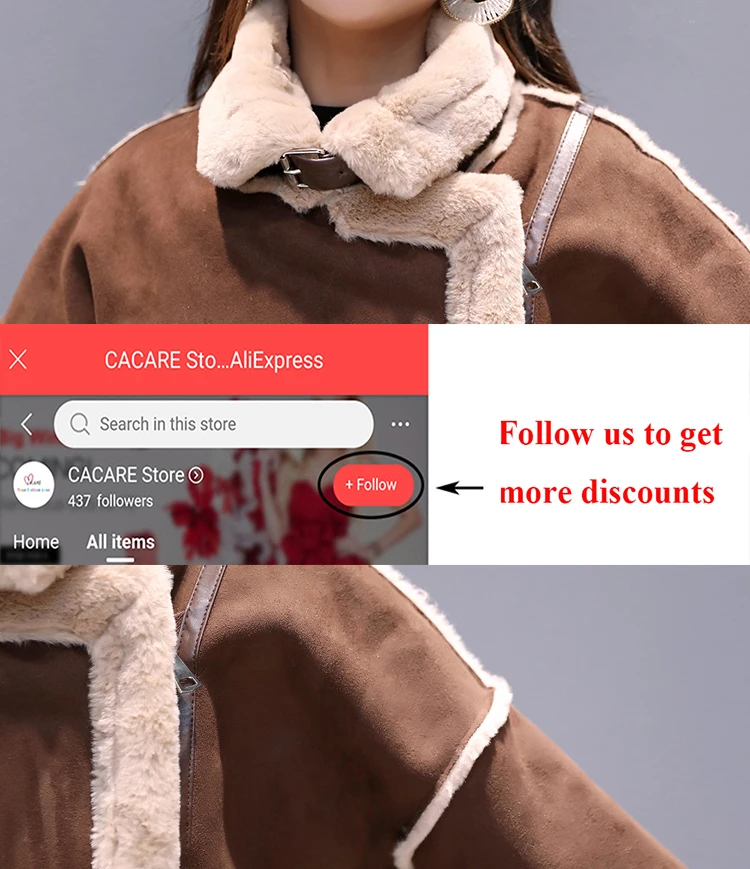 Women Suede Fur Coat Warm Fashion Long Trench Coats Jackets Faux Sheepskin 2022 Autumn Winter F0102 Lamb Fleece 2 Choices