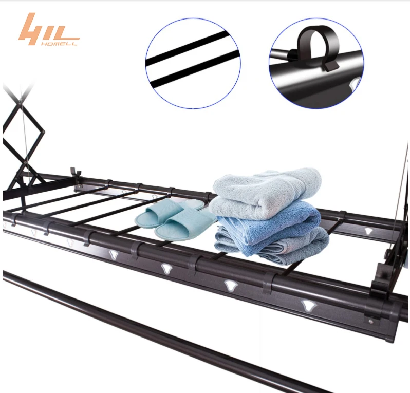 Atacado de Alta Qualidade Amazon roupas cabide lavanderia cabides e racks Inteligente Clothes Hanger Rack