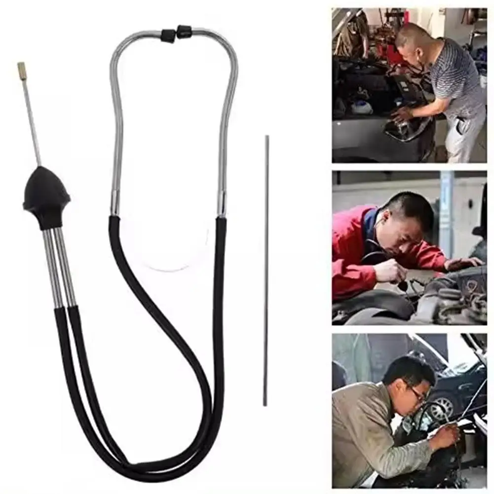 1PCS Car Stethoscope Car Engine Cylinder Automotive Accessories Stethoscope Hearing Car Professional Cylinder Tools Mechani T0W9