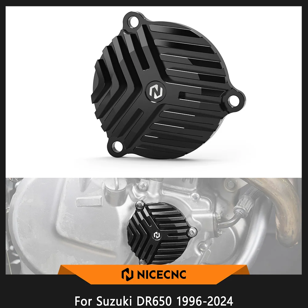 

NICECNC Oil Filter Cover For Suzuki DR650S DR650SE DR 650 S/SE 1996-2024 2023 2022 2021 2020 2019 2018 2017 2016 2015 2014 2013