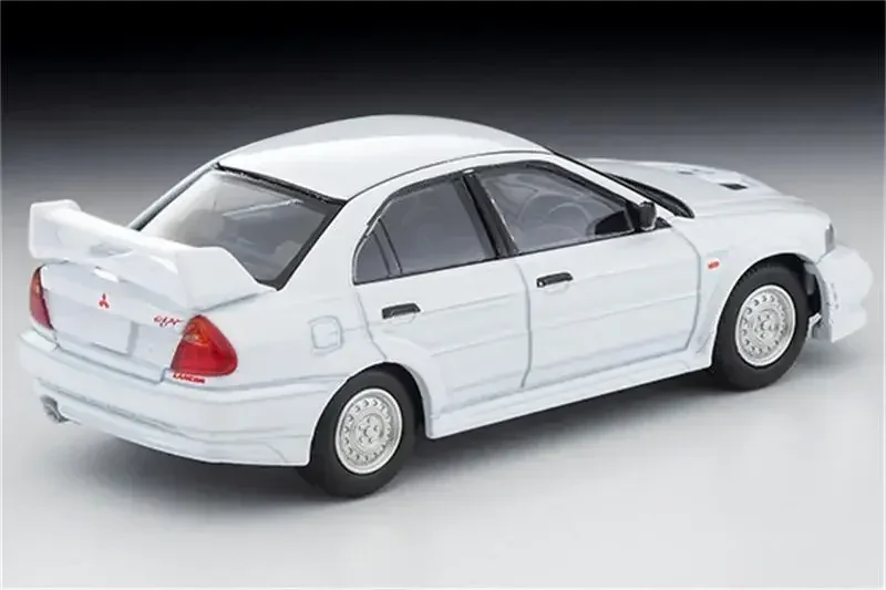 TLV 1:64 Lancer GSR / RS Evolution IV Navy / White Diecast Model Car