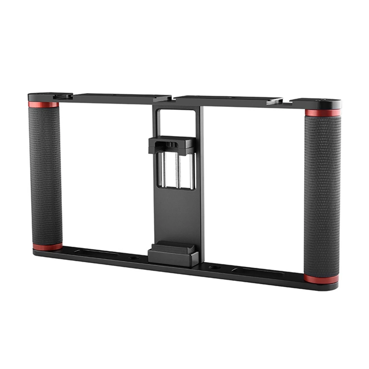 Smartphone Video Rig Cage Mount Holder Handle Grip for Mobile Phone Filmmaking