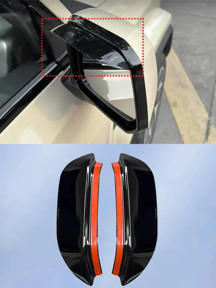 

Для Chery iCAR V27: Защита от дождя для боковых зеркал заднего вида, дефлекторы окон, аксессуары для тюнинга автомобиля