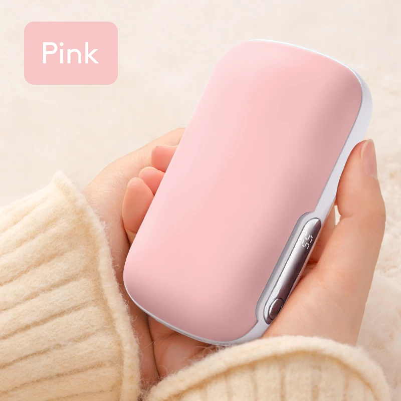 Hot Selling Hand Heater Hand Warmer 10000mah Large Capacity KC Battery Power Bank Electric Heater Portable Rechargeable view 6