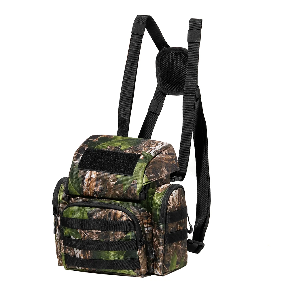 PSKOOK Paquete de pecho con arnés Binocular con bolsa para telémetro Estuche Binocular para observación de aves Bolsa Bino para deportes al aire libre