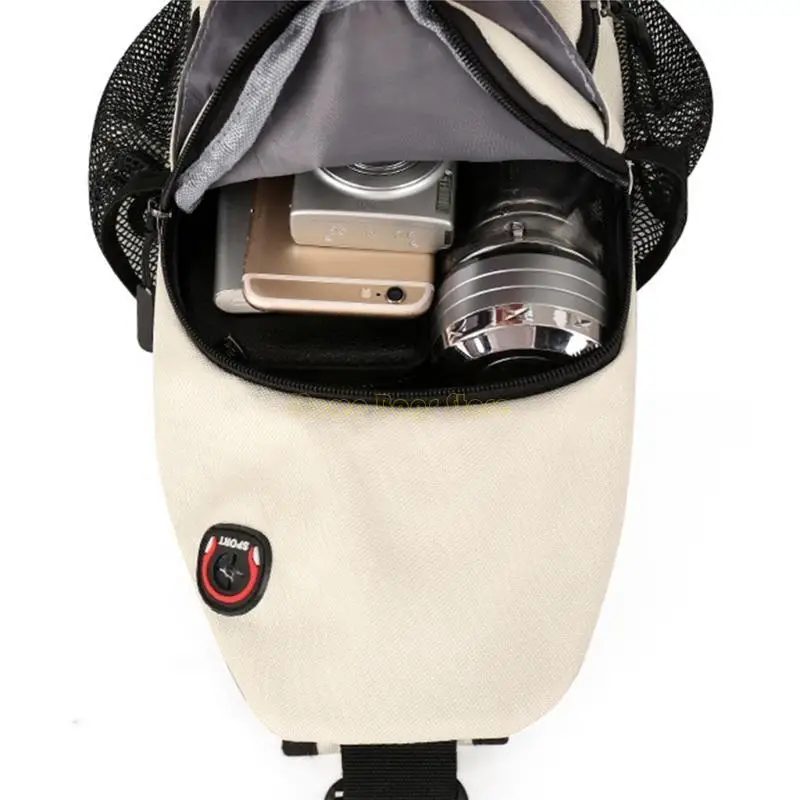 

X90D Women Men Small Sling Backpack Waterproof Crossbody Shoulder Chest Bag Daypack
