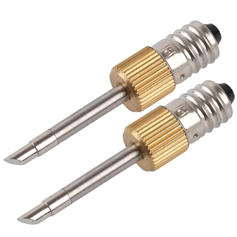 2 Pcs Soldering Iron Tip With Sponge E10 Interface Welding Tips USB Soldering Tip Soldering Tools Set