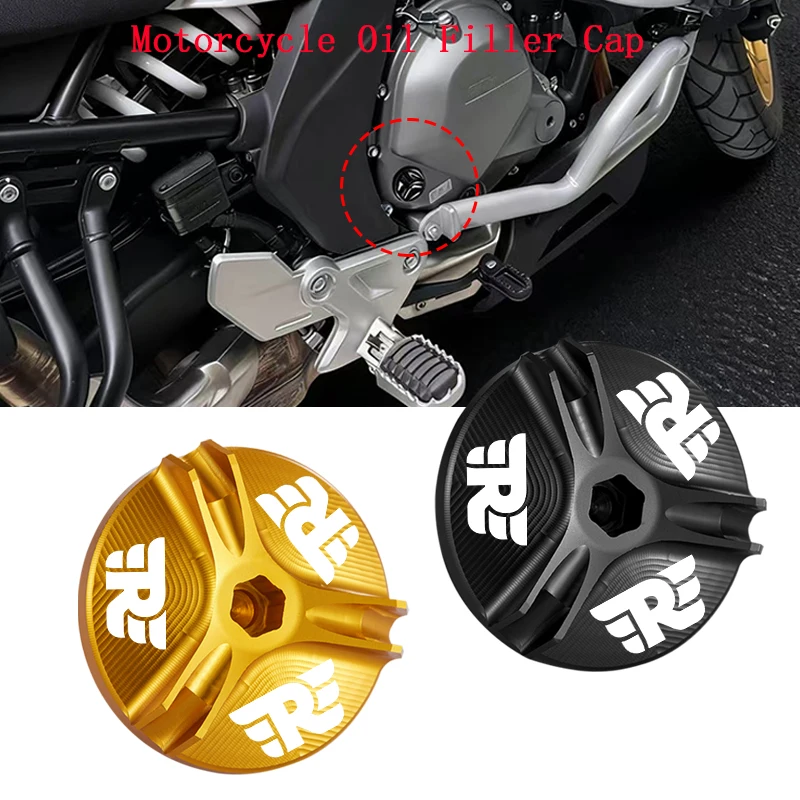 

Motorcycle Engine Oil Filler Cap Oil Plug Cover Accessories For Royal Enfield Bullet/Meteor/Classic 350 500 Interceptor 650 411