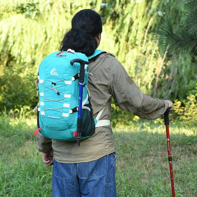 Imagem -05 - Mochila de Pano Oxford Impermeável Bolsa de Acampamento ao ar Livre Caminhada com Capa de Chuva Homens e Mulheres 40l