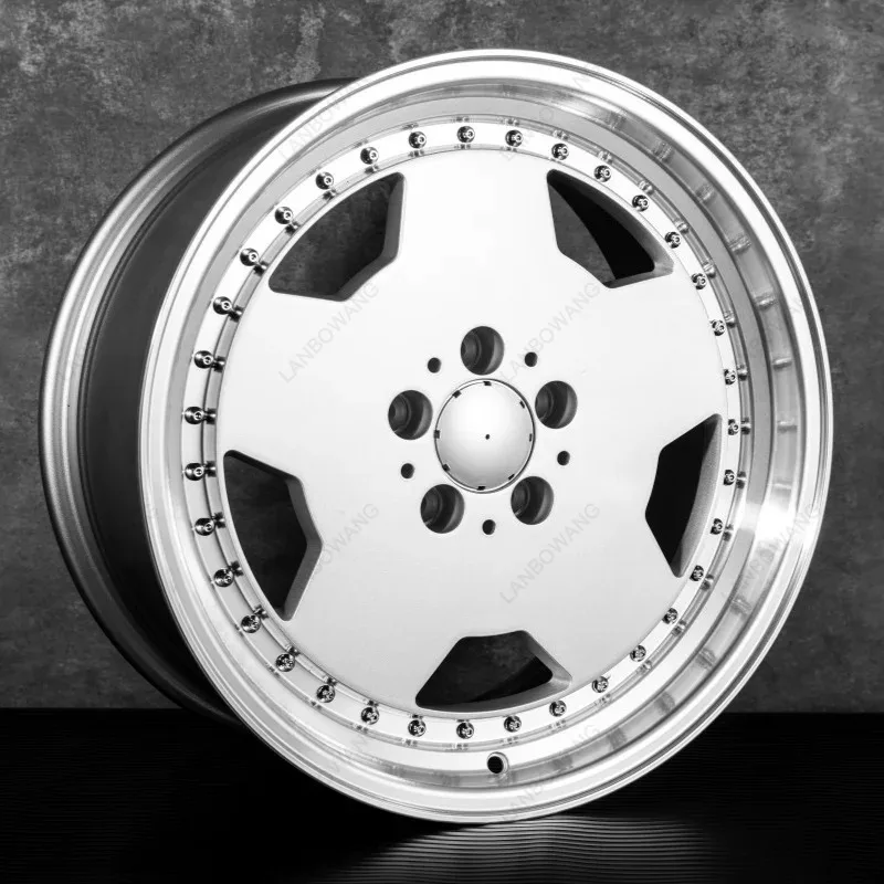 17 Inch 5x112 Deep Dish Alloy Wheel Rims 8J 9.5J Fit Mercedes W124 W126 W140 W201 Passenger Car