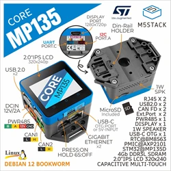 M5Stack Official CoreMP135 with STM32MP135D