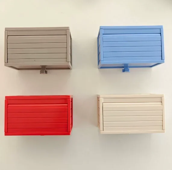 Auto-Garagen-Schlüsselhalter mit öffnender Tür, Wandmontierter Schlüsselhalter, Lustiger 3D-gedruckter Schlüsselorganizer, Einfache Installation Wanddekoration – Detail 2