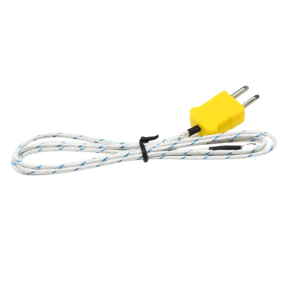 1m K-Type Thermocouple Temperature Sensor Cable Temperature Meter Tester Thermocouple Sensor Probe