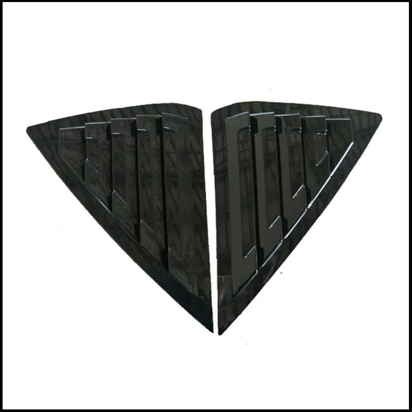 

For Nissan Sentra Sedan 2012-2019 Rear Window Blind shades Louver Frame Sill Molding Cover Sticker Trim Car Styling Accessories