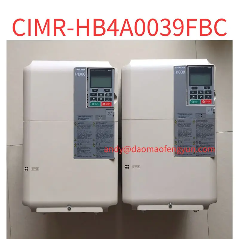 

Second-hand Frequency converter CIMR-HB4A0039FBC 18.5KW/15KW test OK