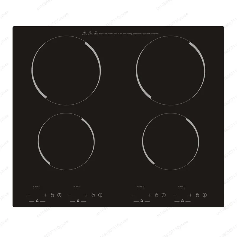 Built-in Induction Cooker Free Shipping Service Sensor Touch Control 3 Burner