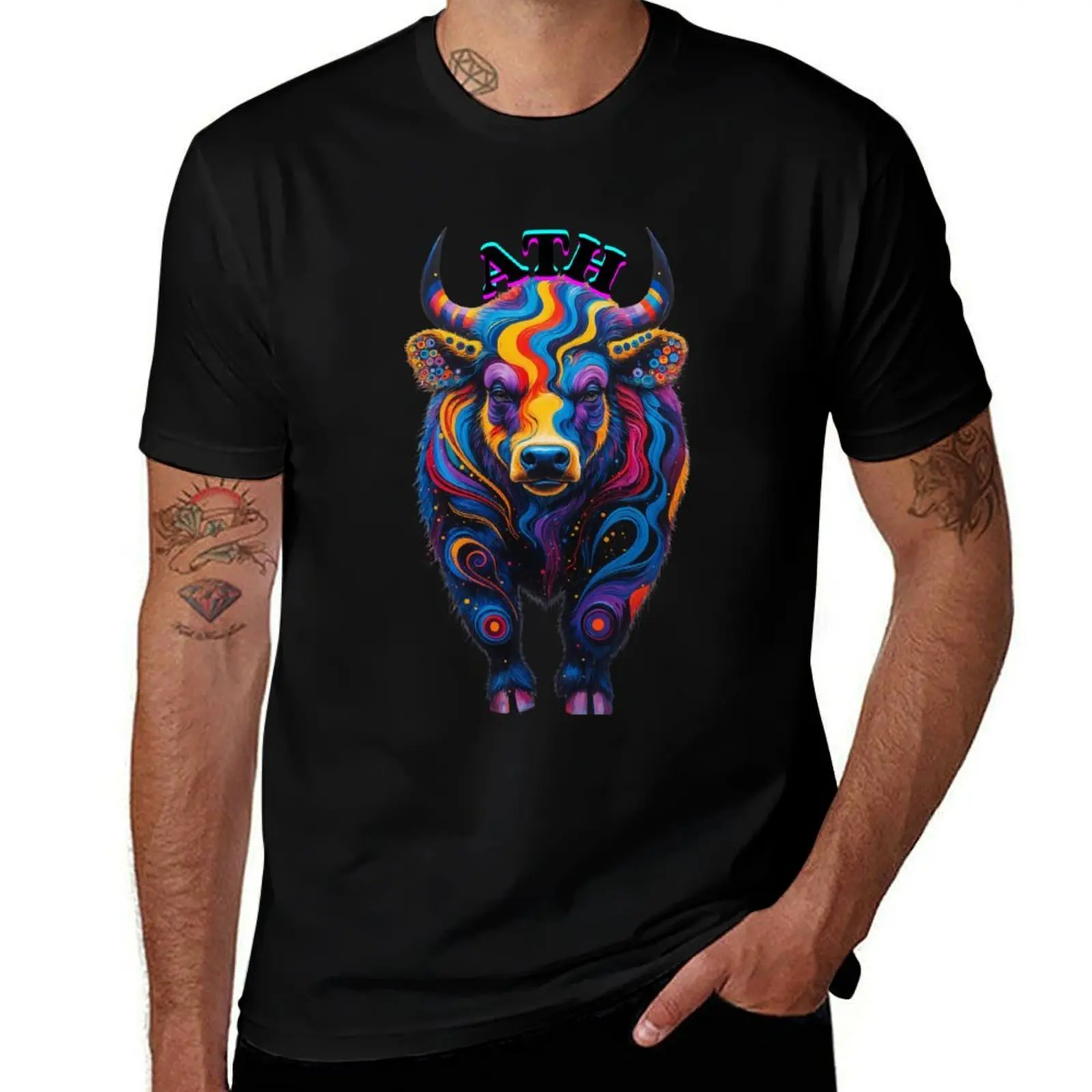

All time High crypto T-Shirt Personalized t-shirt rapper graphic tees fashion shirts Funny t-shirt sweat shirts, men