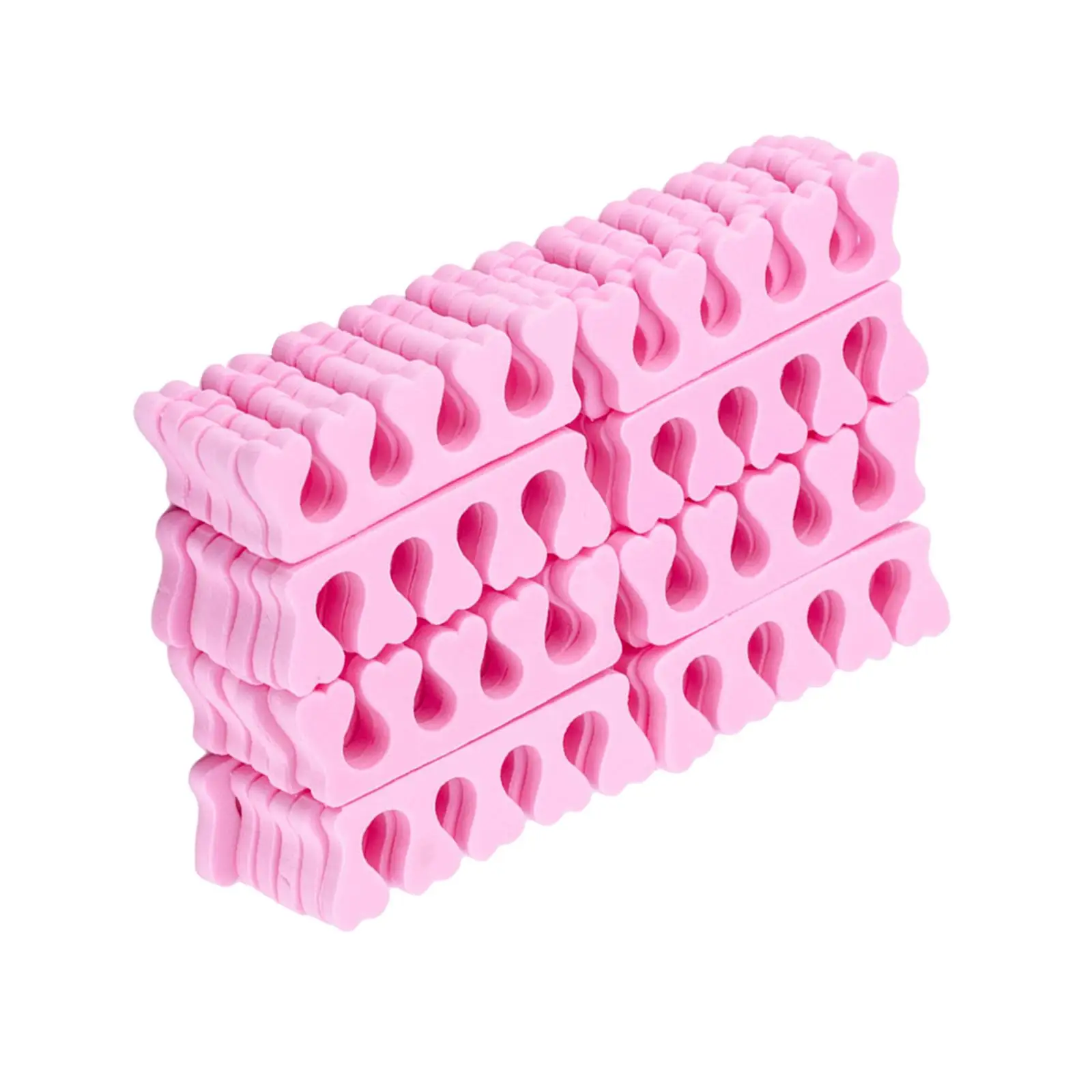 50 Pieces Toe Separator Soft Foam Holding Relaxing for Girls Women