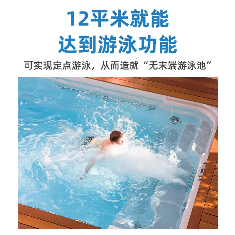Countercurrent Swimming Pool Trainer Infinity Pool Equipment For Pool Exercise Water Jet Swimming Machine