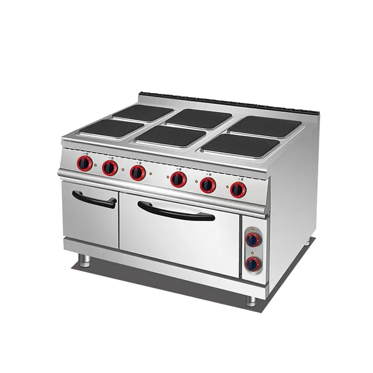 

Commercial six-head pot stove, kitchen engineering combination stove floor-to-ceiling gas six-head pot stove