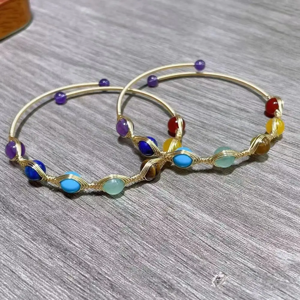 Adjustable Crystal Bead Energy Bracelet