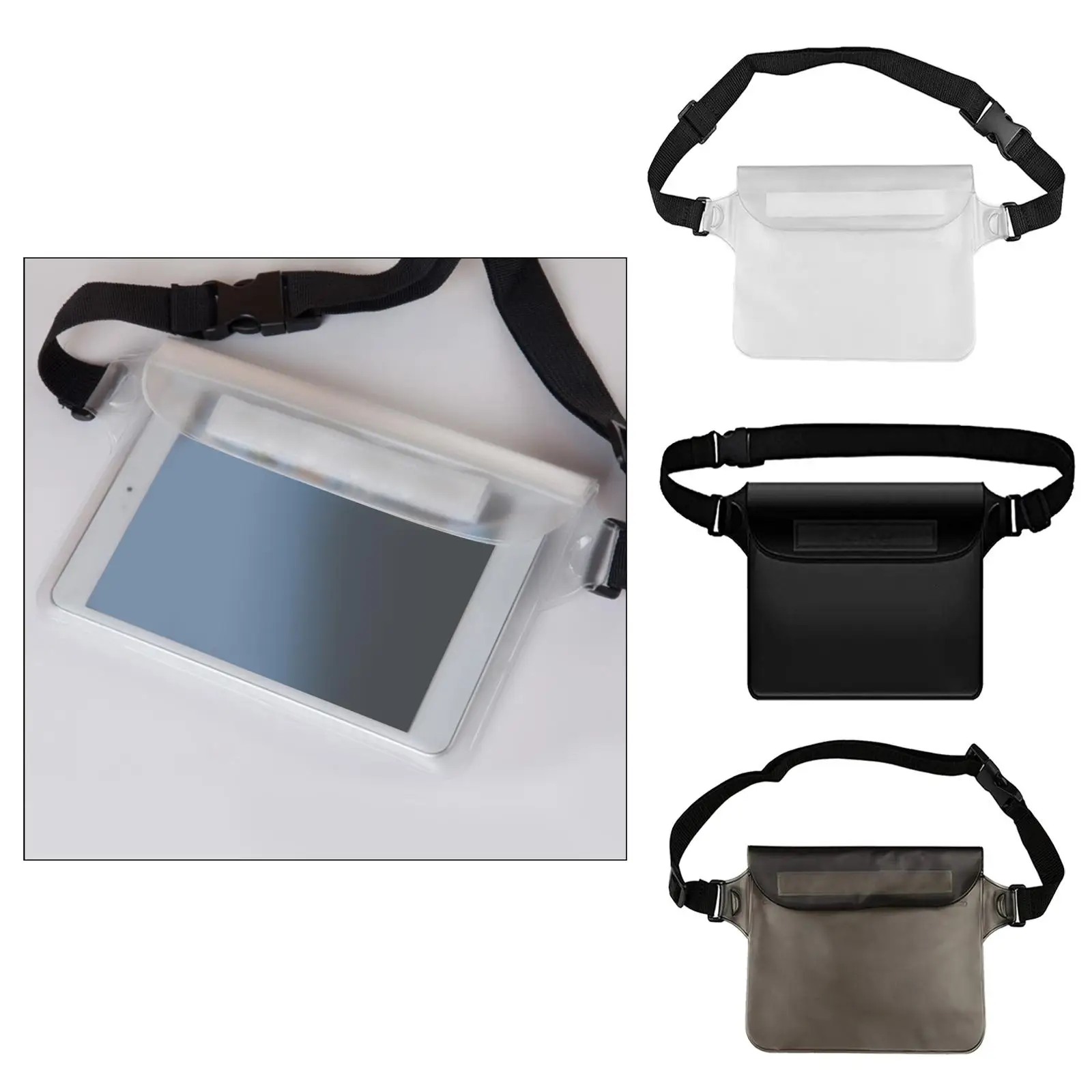 Werproof Waist Pouch Valuables Wallet Beach Swimming Boing Fishing Camping Outdoor