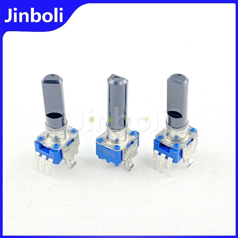 2PCS RK09 Stepping Type 3Pins A50K B50K A100K Power Amplifier Mixer Volume Potentiometer