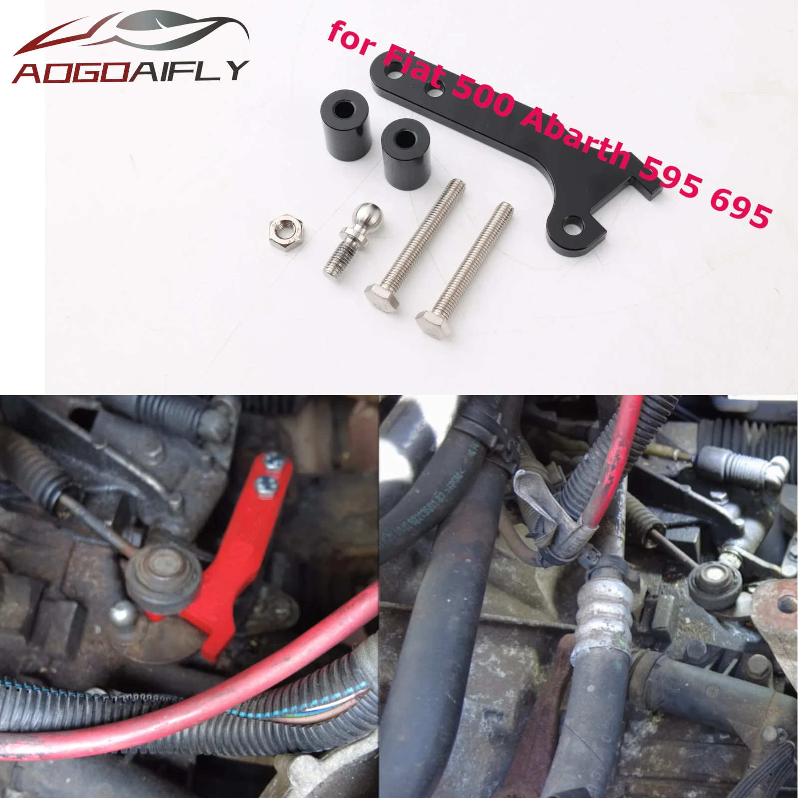 factory supply Shifter adapter Kit For FIAT FIORINO 1.3L DIESEL 2007 with C510 GEARBOX