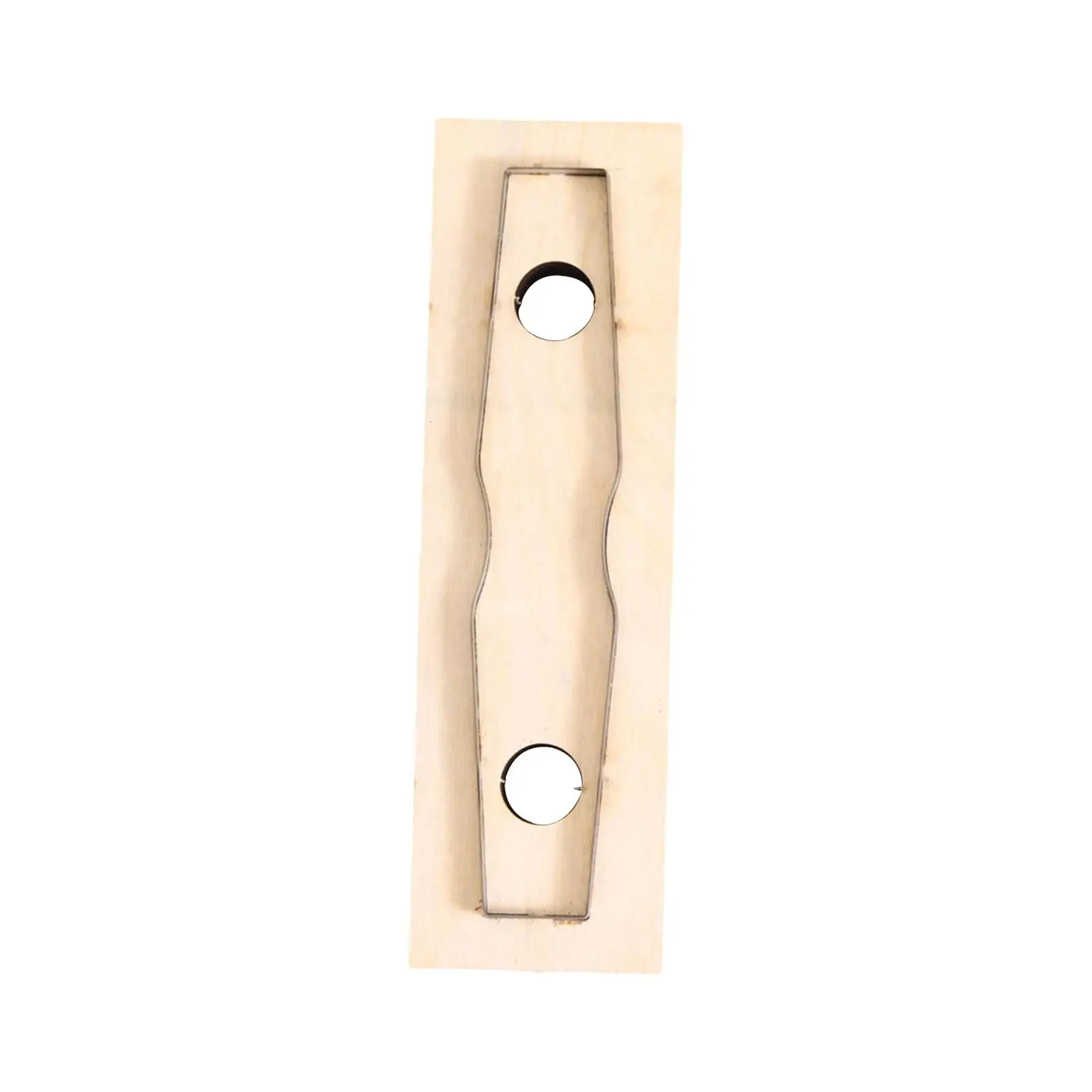 Leather Cutting Die, Zipper Pull Cutting Die, Professional Steel Blade Leather Keychain Cutter Dies for Scrapbook Embossing