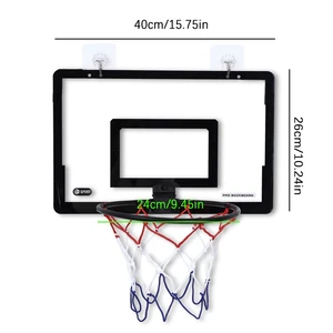 Indoor basketball for children, child safety rim, funny game, household exercise, 1 set 12 Main Basquet Sales - №12