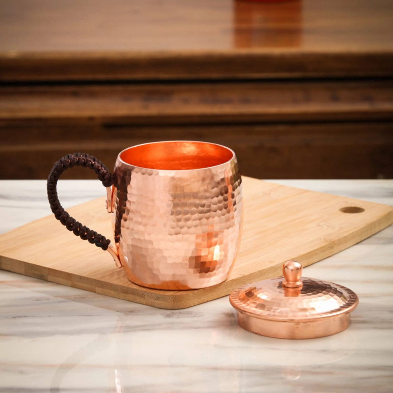 Набор из 2 медных кружек ручно – обзор и цена Mule Copper Mug